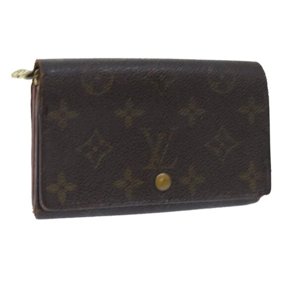 LOUIS VUITTON Monogram Porte Monnaie Billets Tresor Wallet M61730 LV Auth 52273 - Picture 1 of 15